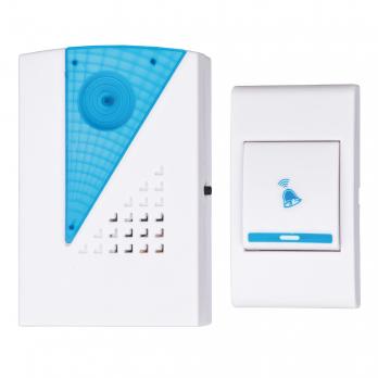 UDB-Q031 W-R1T1-32S-100M-WH Звонок беспроводной. 36 мелодий. Световая индикация. Белый. ТМ Volpe