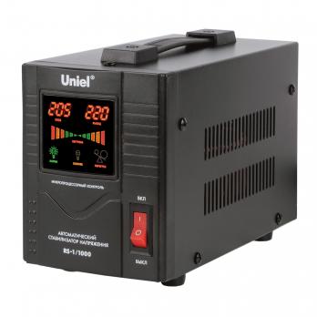 RS-1-1000 Стабилизатор Uniel релейный однофазный. 1.0 кВА.