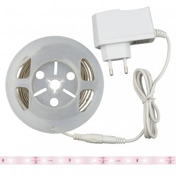ULS-P71-2835-42LED-m-IP65-2M-SPLE RRP18C00 Комплект светодиодной ленты 2м. Спектр для фотосинтеза. Адаптер 18Вт. Блистер. TM Uniel