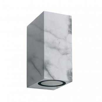 UUL-P42A 2х6W-GU10 IP65 MARBLE Светильник уличный. под две лампы GU10. Архитектурный накладной. Цвет корпуса мрамор. TM Uniel