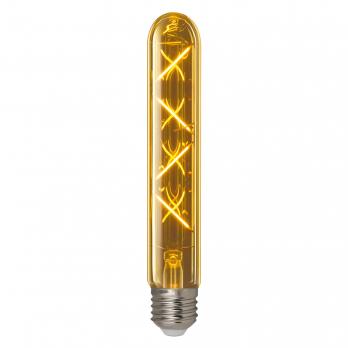 LED-L32A-4W-GOLDEN-E27 GLV21GO Лампа светодиодная Vintage. Форма цилиндр. янтарная колба. Картон. ТМ Uniel