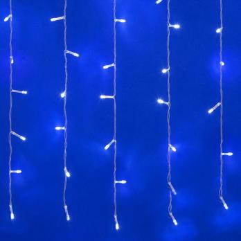 ULD-C1515-160-DTA WHITE IP20 Занавес светодиодный.1.5х1.5 м. 160 led. белый. с контроллером. провод прозрачный. IP20