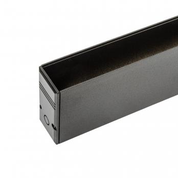 UBX-MMS4-35 BLACK 200 Шинопровод осветительный. магнитный. тип M. 2м. Накладной. Черный. ТМ Uniel