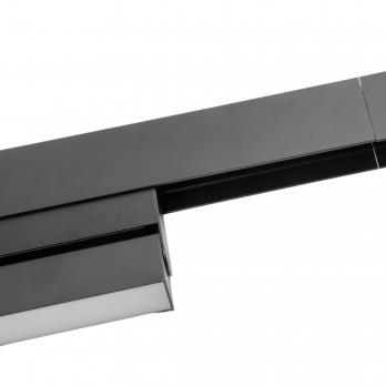 ULB-M80-22W-4000K-35 BLACK Светильник-прожектор линейный светодиодный трековый. Для магнитных шинопроводов. 2000 Лм. Белый свет 4000К. Черный. ТМ Uniel