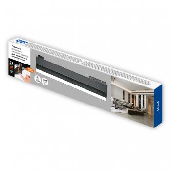 ULB-M80-22W-4000K-35 BLACK Светильник-прожектор линейный светодиодный трековый. Для магнитных шинопроводов. 2000 Лм. Белый свет 4000К. Черный. ТМ Uniel