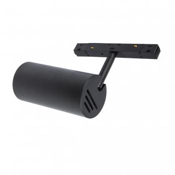ULB-M60-24W-4000K-35 BLACK Светильник-прожектор светодиодный трековый. Для магнитного шинопровода. 900 Лм. Белый свет 4000К. Черный. ТМ Uniel