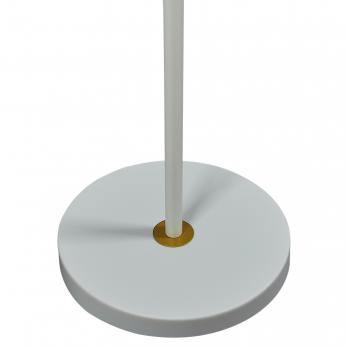 UML-T700 E27 WHITE Торшер напольный под лампу Е27. 40W. с регулировкой наклона. Механический выключатель. Белый. ТМ Uniel