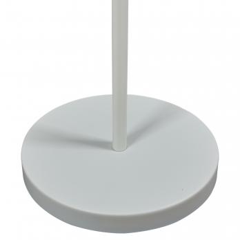 UML-T701 E27 WHITE Торшер напольный под лампу Е27. 60W. с регулировкой наклона. Механический выключатель. Белый. ТМ Uniel