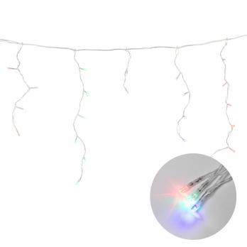 ULD-B2005-048-DTA MULTI IP20 Бахрома светодиодная. 2м. 48 светодиодов. Разноцветный свет. Провод прозрачный. ТМ Uniel