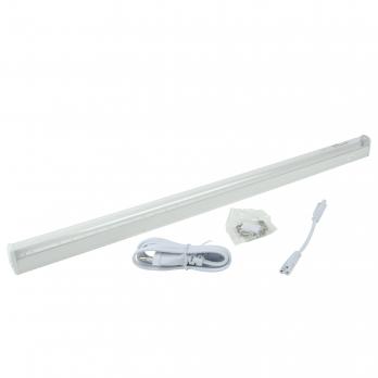 ULI-P42-18W-SPBX IP40 WHITE Светильник для растений светодиодный линейный. 560мм. выкл. на корпусе. Алюминий. Спектр с дальним красным для рассады и досвечивания в период роста. TM Uniel