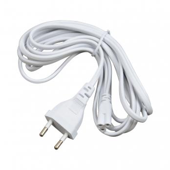 UCX-PT3-L10-300 WHITE 1 STICKER Провод для подключения светильника ULI-Px к сети 220В. 300 см. 3 контакта. Белый. ТМ Uniel