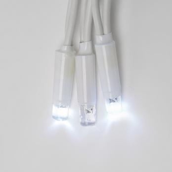 ULD-S1000-120-TWK WHITE IP67 Гирлянда светодиодная с эффектом мерцания. 10м. Соединяемая. 120 светодиодов. Белый свет. Провод белый. TM Uniel.