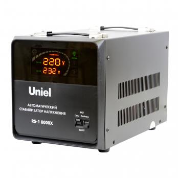 RS-1 8000X Стабилизатор напряжения серии Reliability. 8000ВА. Релейный. однофазный. Напольный. TM Uniel