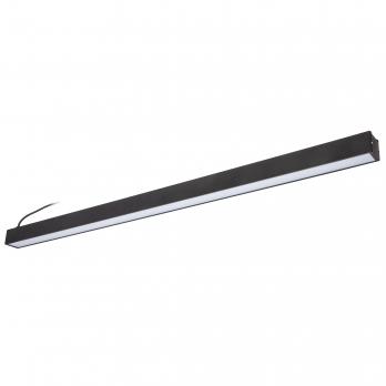 ULO-K10D 52W-5000K-L125 IP65 BLACK Светильник линейный светодиодный подвесной. Белый свет 5000К. 7280 Лм. Алюминий. Цвет черный. TM Uniel