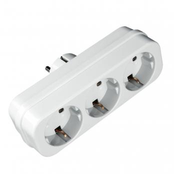 S-GES3-16P Разветвитель сетевой Uniel. количество розеток – 3. Максимальный ток 16А. Максимальная мощность нагрузки – 3500Ватт. заземление. упаковка – пакет