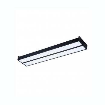 ULO-K15A 2x16W-4000K-L50 IP44 BLACK Светильник линейный светодиодный подвесной. Белый свет 4000К. Алюминий. Цвет черный. TM Uniel