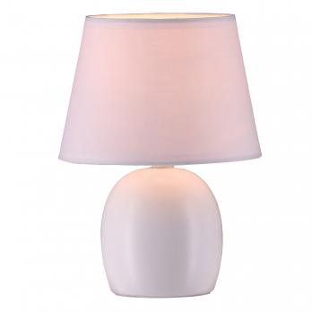 UML-B304 E14 WHITE Светильник настольный декоративный под лампу Е14. 40W. Механический выключатель. Белый. ТМ Uniel