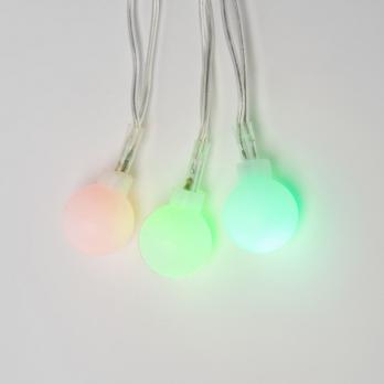 ULD-S0280-025-DTA RGB IP20 RAINBOW Гирлянда светодиодная Радуга . 25 светодиодов. 2.8 м. RGB. IP20. провод прозрачный.