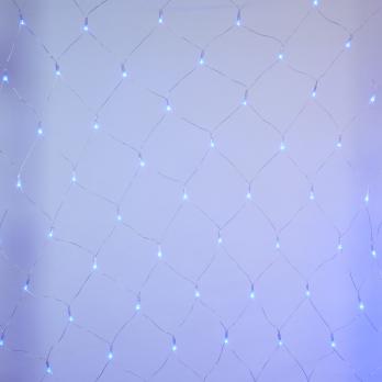 ULD-N2520-240-DTA BLUE IP20 Сетка светодиодная с контроллером. 240 светодиодов. 2.5х2 м. синяя. IP20. провод прозрачный