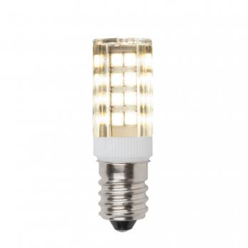 LED-Y16-4W-WW-E14-CL PLZ04WH Лампа светодиодная для холодильников и швейных машин. Прозрачная колба. Цвет свечения теплый белый. Упаковка картон.