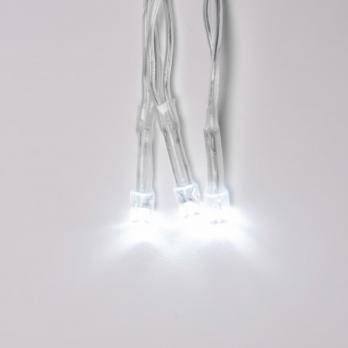 ULD-B3010-200-DTA WHITE IP20 Бахрома светодиодная с контроллером. 200 светодиодов. 3 м. белый. IP20. провод прозрачный