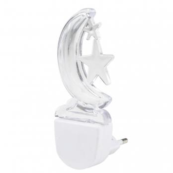 DTL-315 Месяц-White Светильник-ночник. Без выключателя. Белый. ТМ Uniel