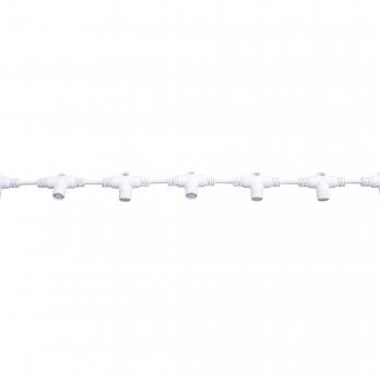 UCX-F90 T20-2M-WH Провод-шина для гирлянд серии F90PRO. 2м. 20 Т-коннекторов. шаг 10см. Статика-мерцание. IP67. Белый. TM Uniel