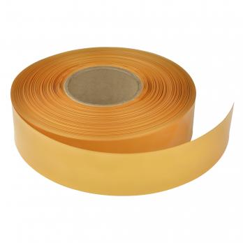 UIS-P100 26-13-100 HONEY GOLD ROLL Термоусадочная трубка PVC. рулон 100м. Диаметр до усадки 26мм. после 13мм. Медовое золото. ТМ Uniel