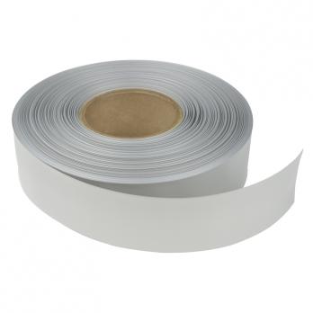 UIS-P100 26-13-100 SILVER ROLL Термоусадочная трубка PVC. рулон 100м. Диаметр до усадки 26мм. после 13мм. Серебро. ТМ Uniel